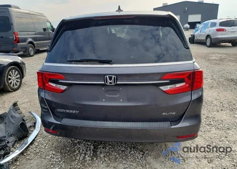 2024 Honda Odyssey Elite from USA, damaged, VIN 5FNRL6H99RB001683